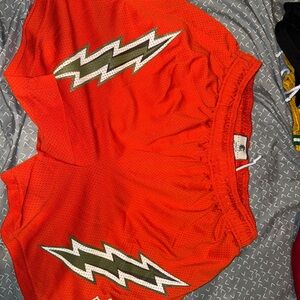 Eric Emanuel Orange Athletic Shorts